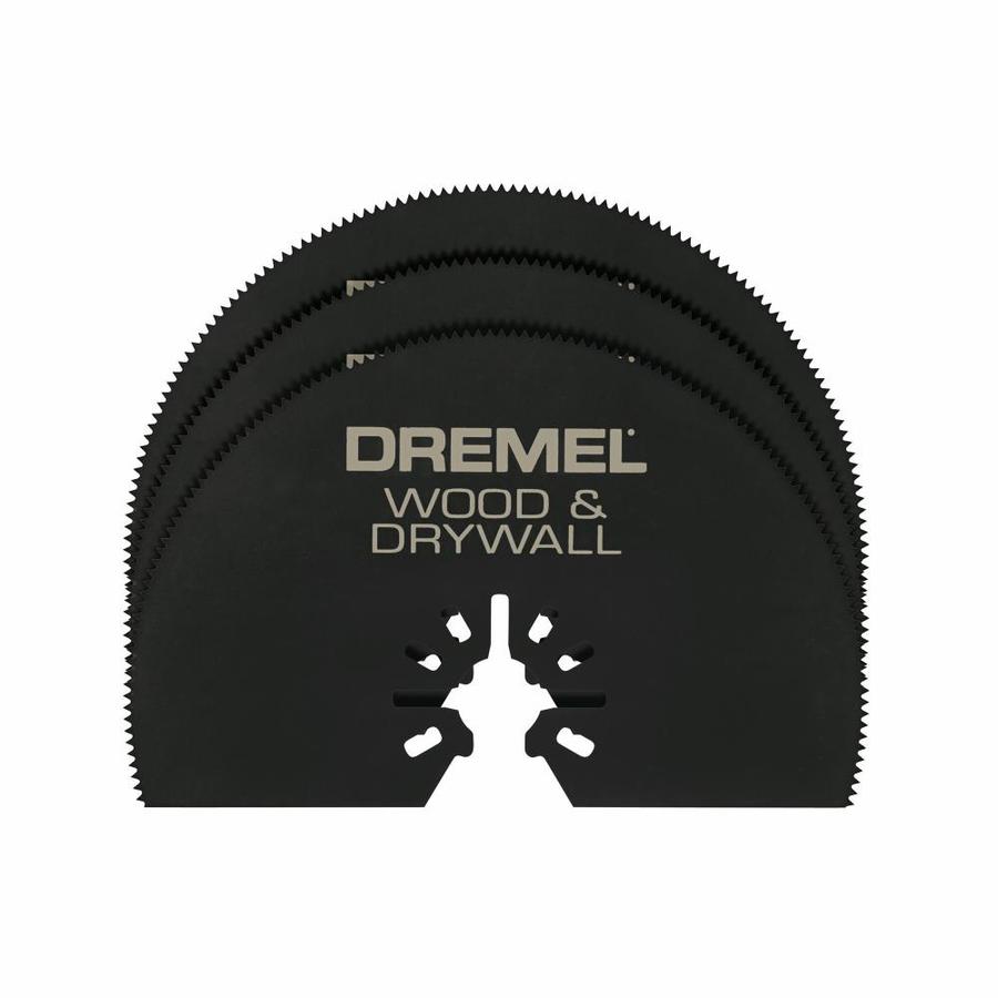 Dremel 3 Pack High Speed Steel Oscillating Tool Blades