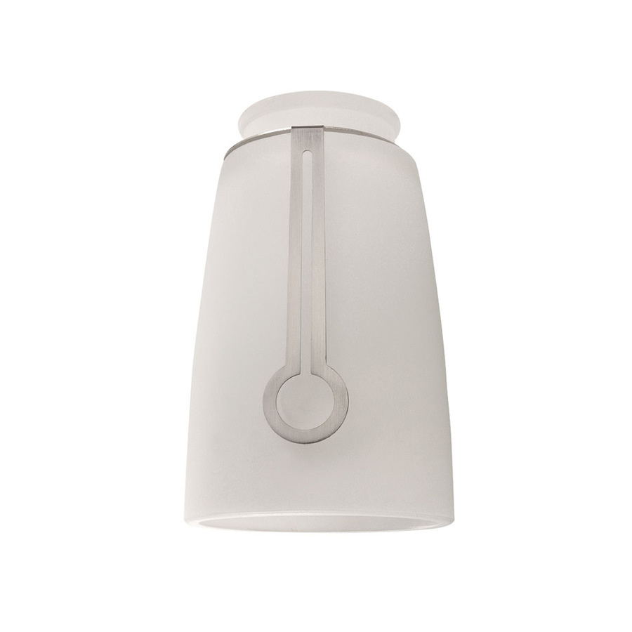 Harbor Breeze 3 1/4 in Frosted Vanity Light Glass