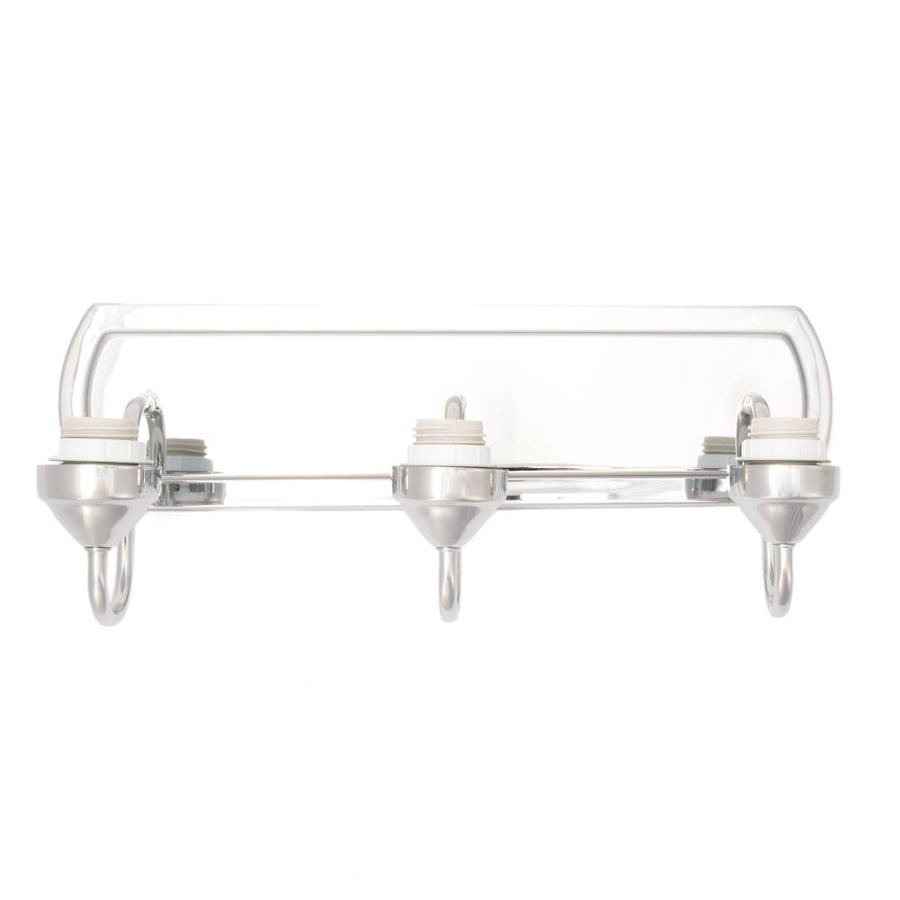 Portfolio Mix and Match 3 Light Chrome Bathroom Vanity Light