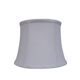 Lamp Shades At Lowes Display Product Reviews For 7 5 In X 10 White Fabric Drum Lamp Shade