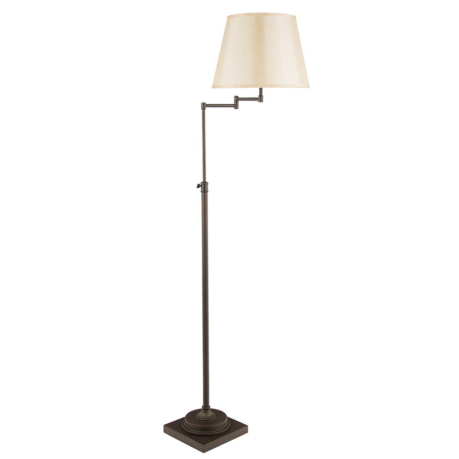 Bronze Swing arm Floor Shop Allen + Roth Table Floor Lamps on