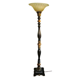 Floor Lamps At Lowes Display Product Reviews For Barada 72 In Bronze With Gold Highlights Foot Switch Torchiere Floor