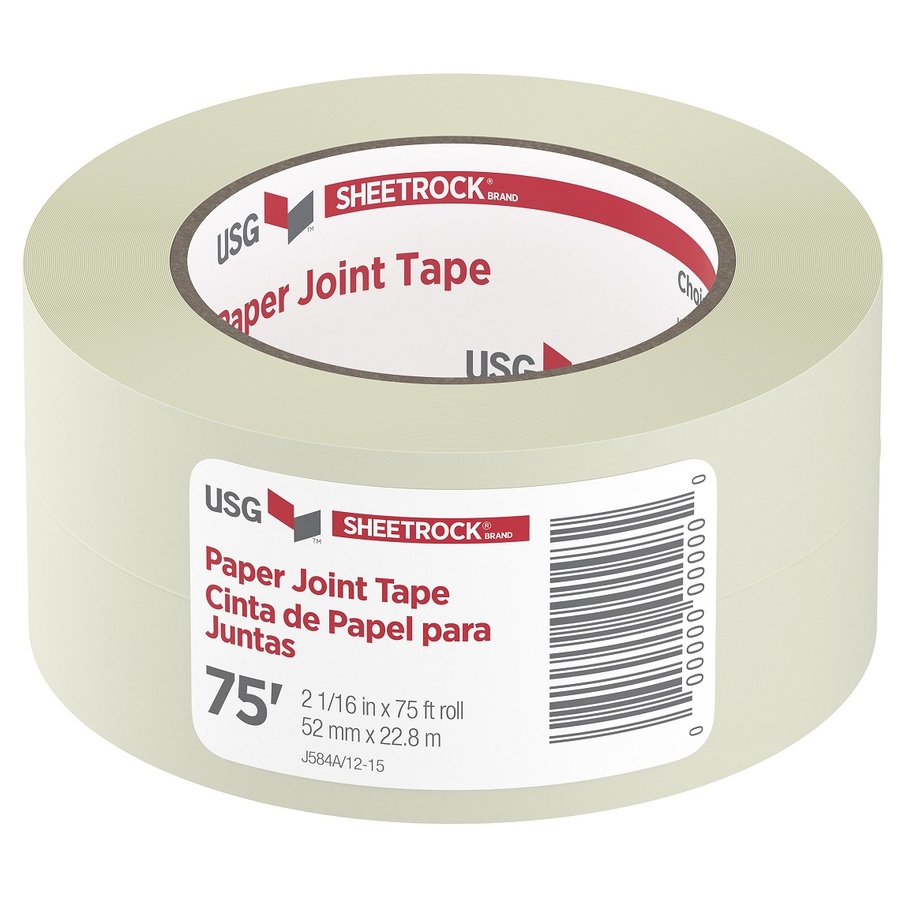 SHEETROCK Brand 2 1/16 in x 75 ft White Joint Tape