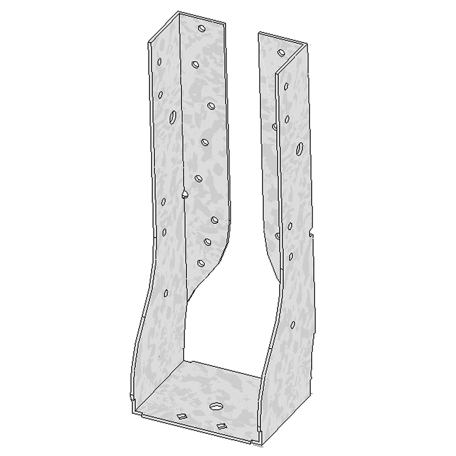 USP 4 in x 10 14 in Inverted Flange Face Mount Hanger