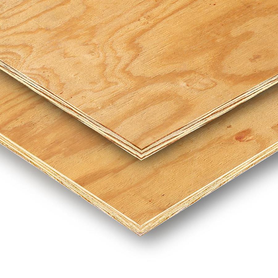 Shop Plytanium 1/4 x 4 x 8 Pine Sanded Plywood at
