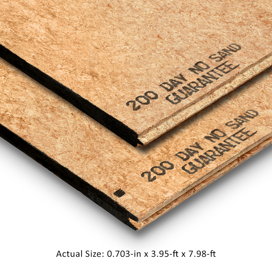 DryGuard OSB Subfloor (PS2 10/23/32 CAT Common 23/32 in x 4 ft x 8 ft; Actual 0.703 in x 47.5 in x 95.8750 in)