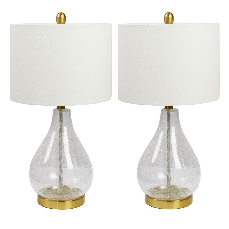 Shop J. Hunt Home Decor on DailyMail Antique White Base & Linen Shade Set