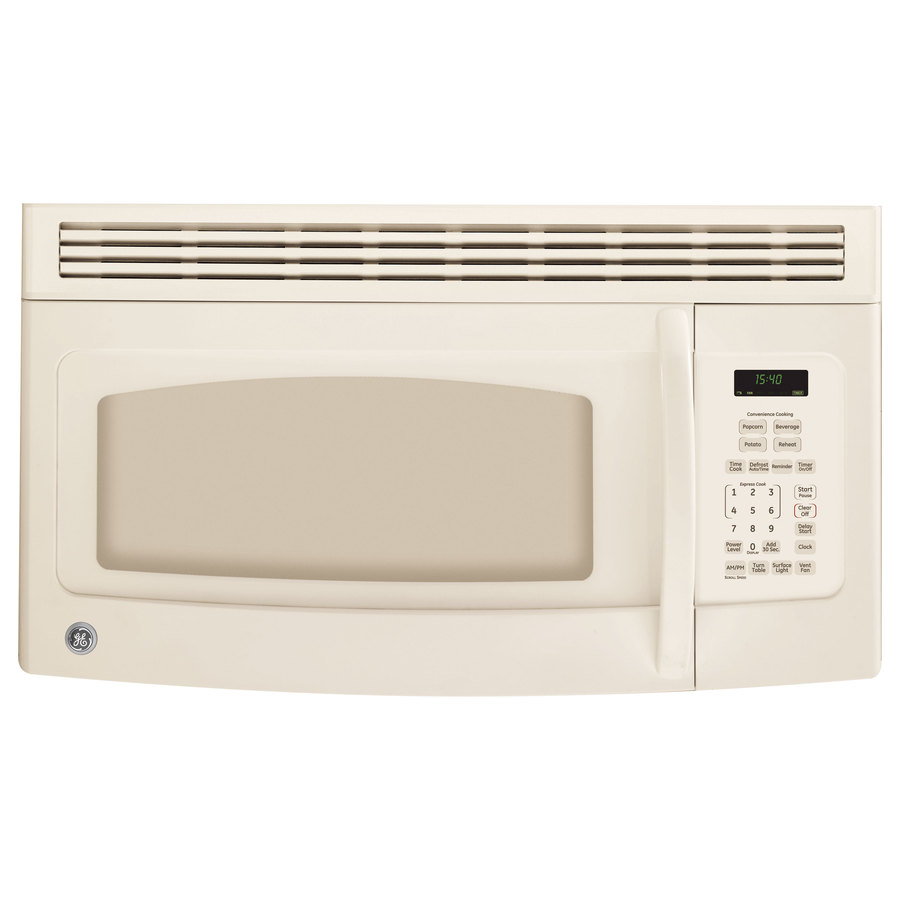 GE 1.5 cu ft Over the Range Microwave (Bisque) (Common 30 in; Actual 29.875 in)