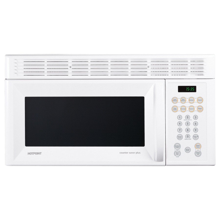 Hotpoint 30 in 1.5 cu ft Over the Range Microwave (White)