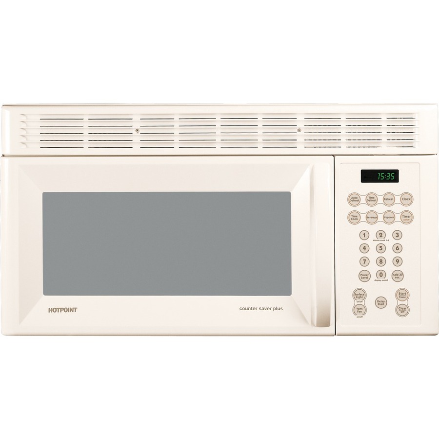 Hotpoint 1.5 cu ft Over the Range Microwave (Bisque) (Common 30 in; Actual 29.875 in)