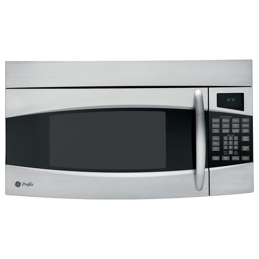 Shop GE Profile 1.8-cu ft Over-the-Range Microwave with Sensor Cooking
