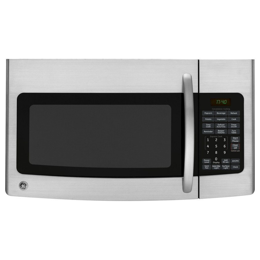 GE 1.7 cu ft Over the Range Microwave (Stainless Steel) (Common 30 in; Actual 29.87 in)