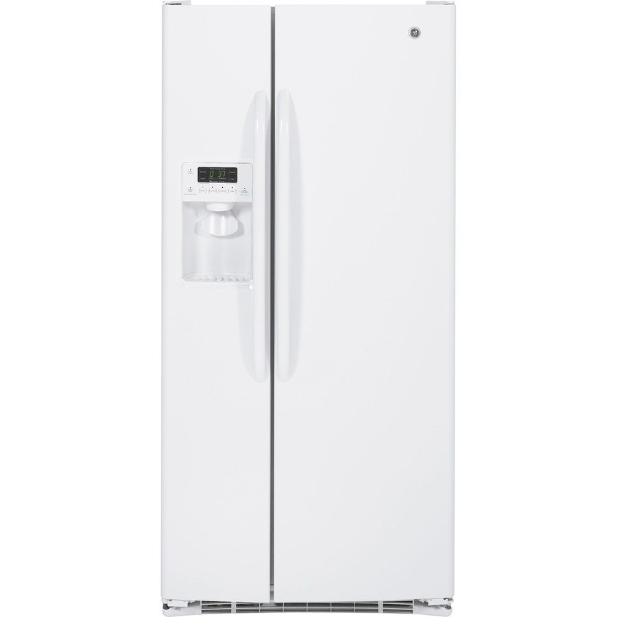 GE 23.1 cu ft Side by Side Refrigerator (White) ENERGY STAR