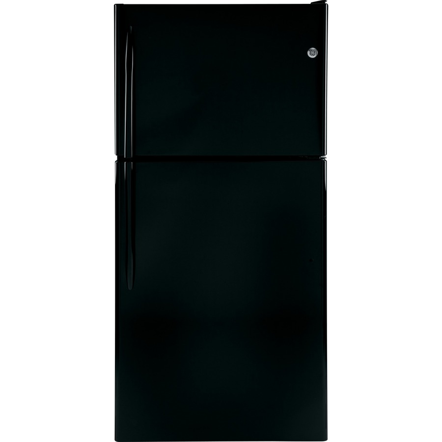 GE 20 cu ft Top Freezer Refrigerator (Black) ENERGY STAR