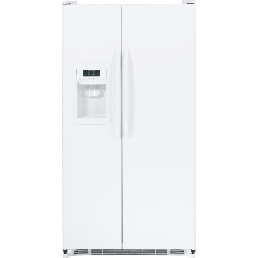 GE 21.9 cu ft Side By Side Refrigerator (White) ENERGY STAR