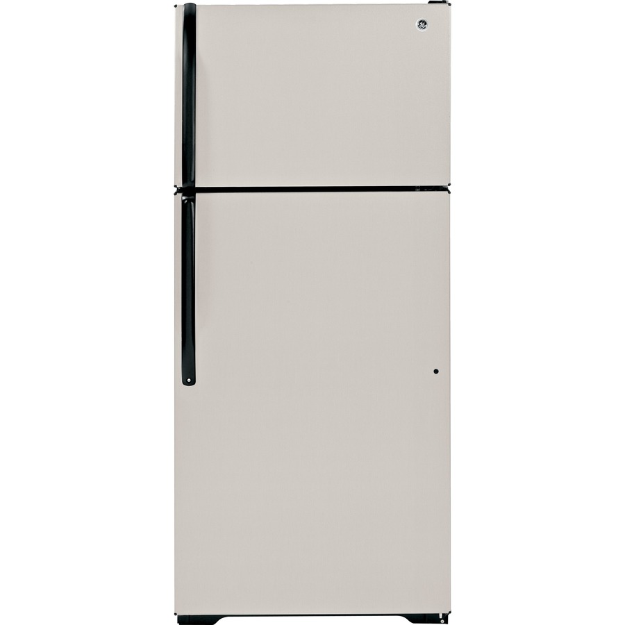 GE 18.1 cu ft Top Freezer Refrigerator with Single Ice Maker (Silver Metallic) ENERGY STAR