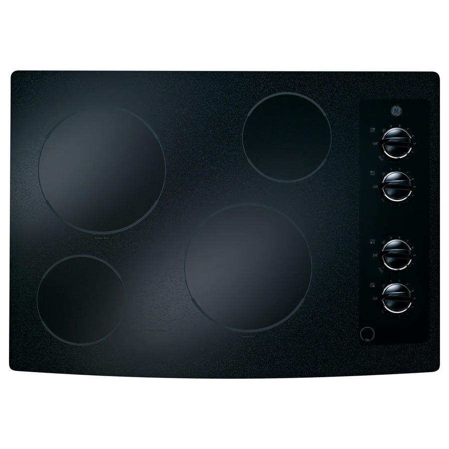 GE 30 in Smooth Surface Electric Cooktop (Black)