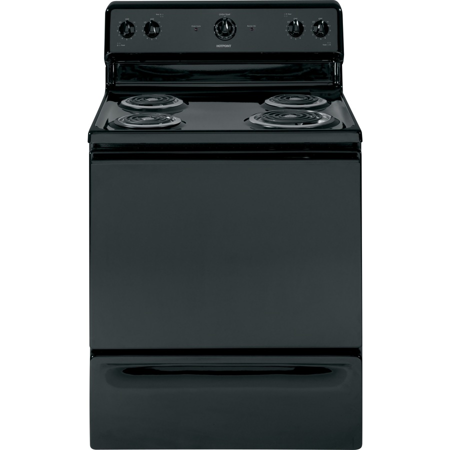 Hotpoint 30 in Freestanding 5 cu ft Electric Range (Black)