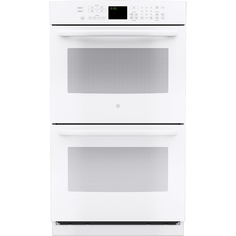GE Profile Self Cleaning Convection Double Electric Wall Oven (White) (Common 30 in; Actual 29.75 in)