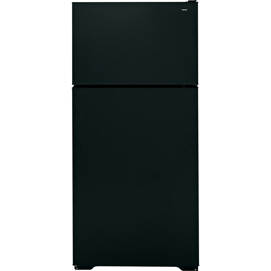 Hotpoint 15.63 cu ft Top Freezer Refrigerator (Black)