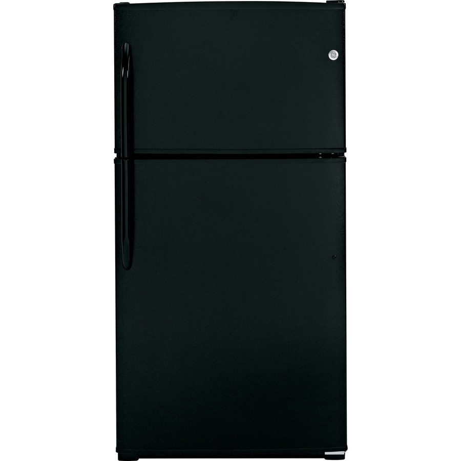 GE 21 cu ft Top Freezer Refrigerator (Black) ENERGY STAR