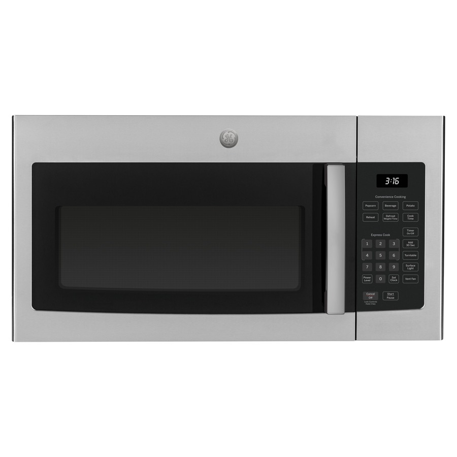 GE 1.6 cu ft Over the Range Microwave (Stainless) (Common 30 in; Actual 29.875 in)