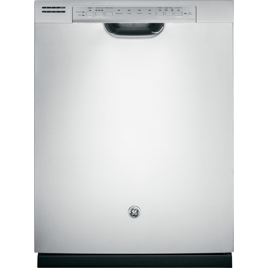 GE 52 Decibel Built in Dishwasher with Hard Food Disposer with Stainless Door Liner (Stainless Steel) (Common 24 Inch; Actual 23.75 in) ENERGY STAR
