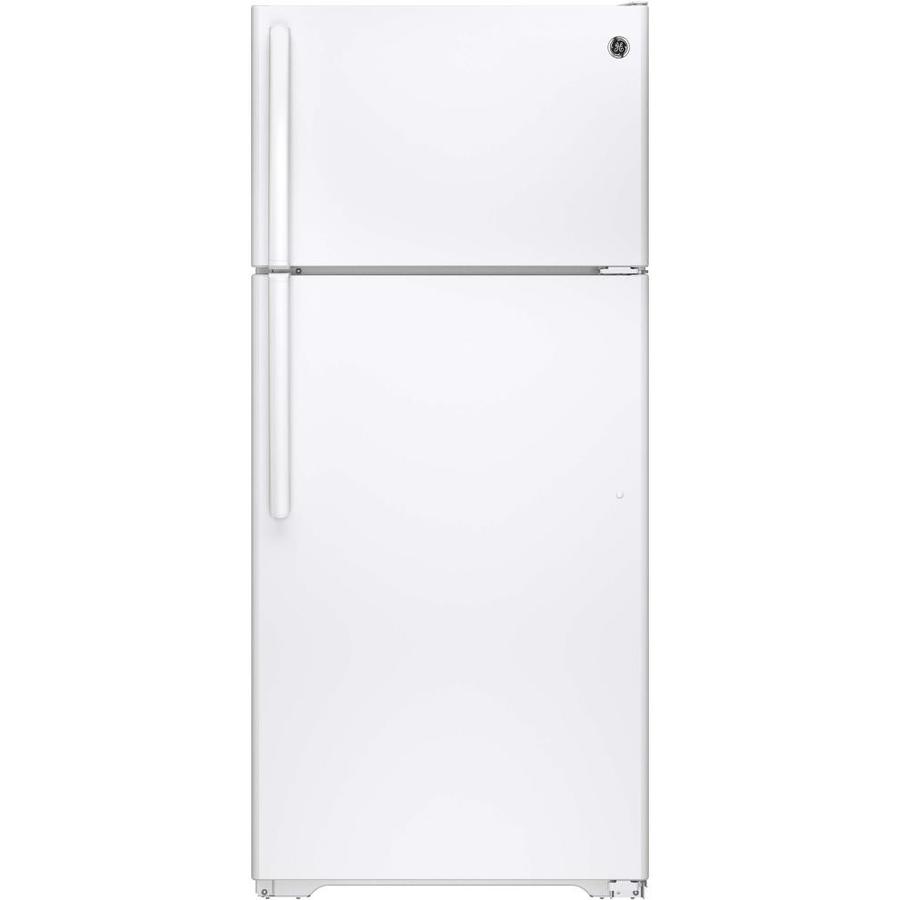 GE 15.5 cu ft Top Freezer Refrigerator (White) ENERGY STAR