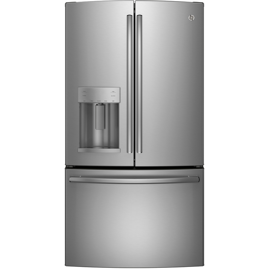 GE 27.7 cu ft French Door Refrigerator with Dual Ice Maker (Stainless Steel) ENERGY STAR