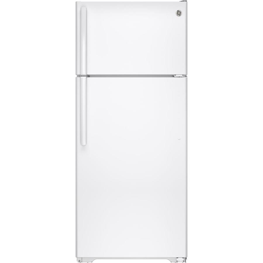 GE 17.5 cu ft Top Freezer Refrigerator (White) ENERGY STAR