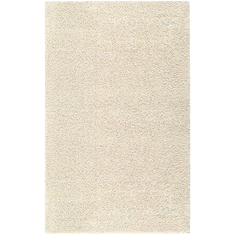 Mohawk Home Piper Shag 30 in x 48 in Rectangular Beige Transitional Accent Rug