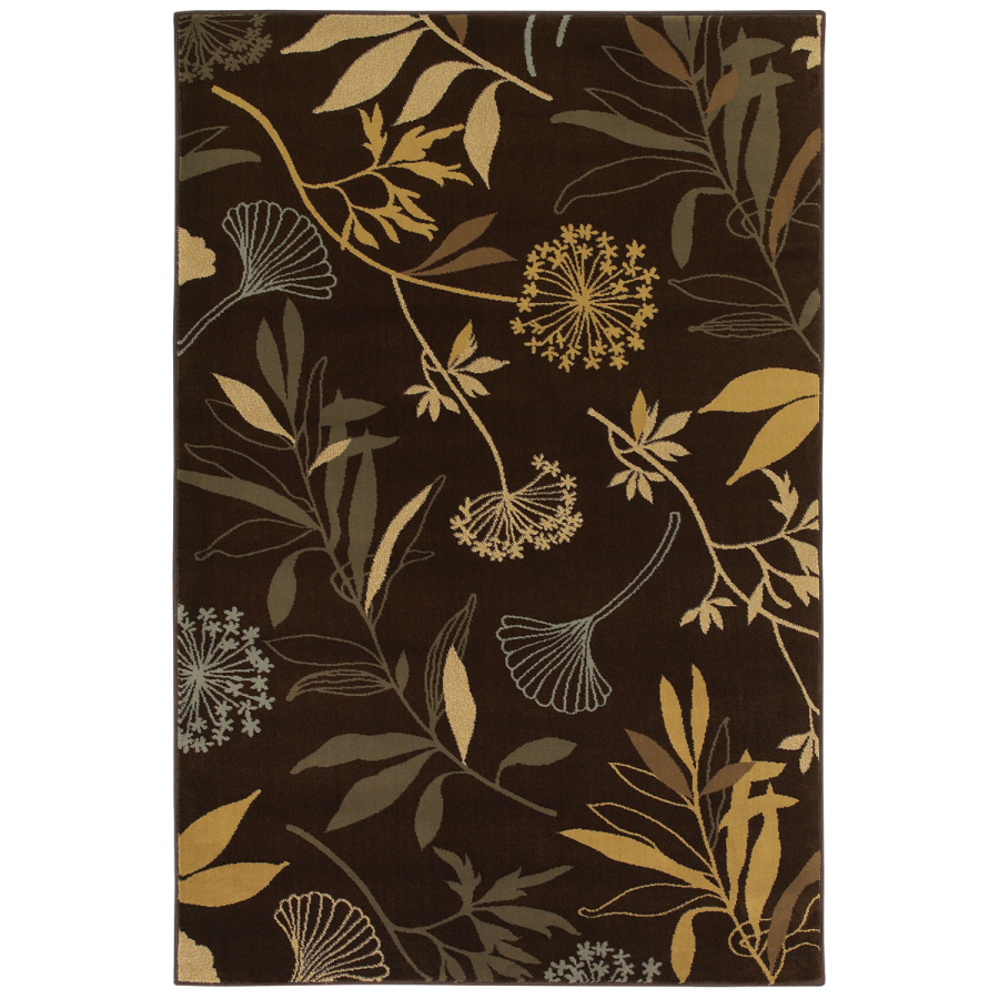 Mohawk Home 8 x 11 Brown San Marino Area Rug