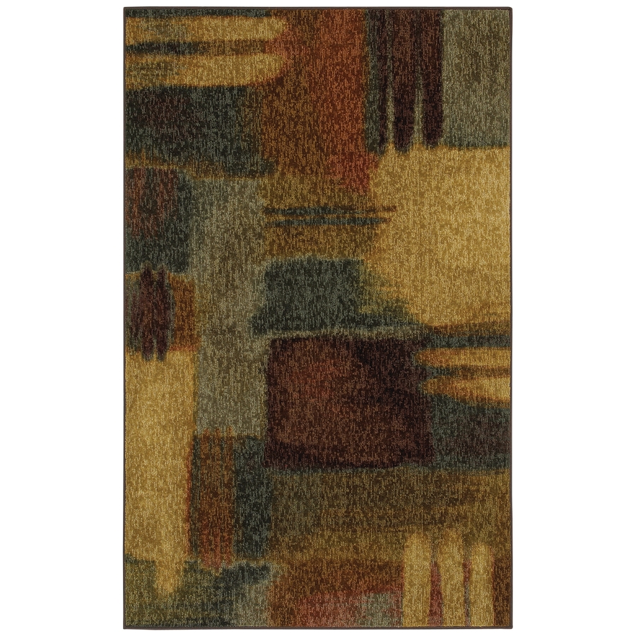 Mohawk Home Montage 24 in x 40 in Rectangular Multicolor Accent Rug