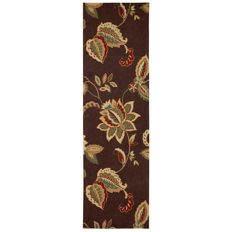 Mohawk Home Cottage Jacobean 2 ft 1 in W x 7 ft L Multicolor Runner