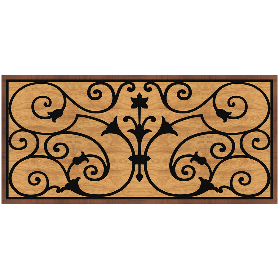 Mohawk Home 47 in x 22 in Multicolor Rectangular Door Mat