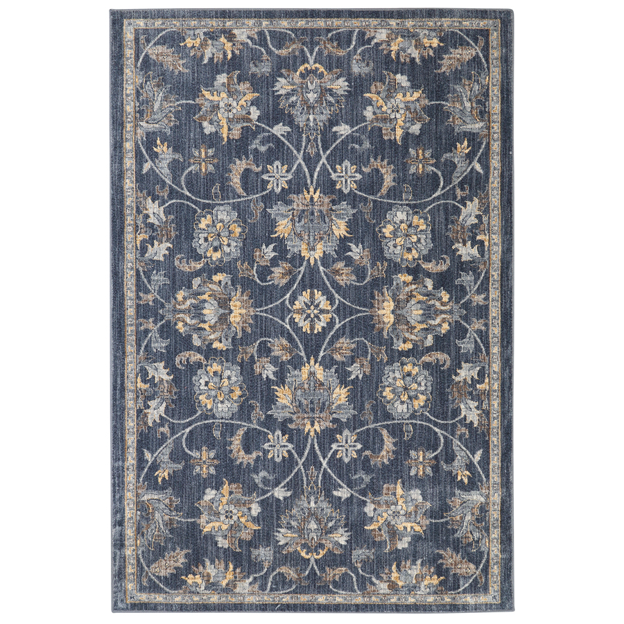 Mohawk Home Isburg Denim Rectangular Indoor Woven Area Rug (Common 10 x 13; Actual 120 in W x 155 in L)