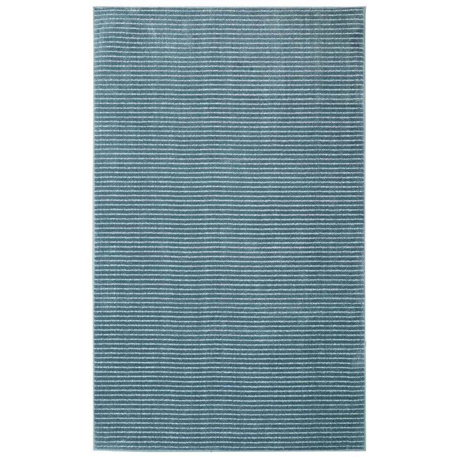 Mohawk Home Cattar Denim Blue Rectangular Indoor Tufted Area Rug (Common 10 x 14; Actual 120 in W x 168 in L)