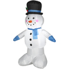 Holiday Living 4-ft Inflatable Fabric Snowman