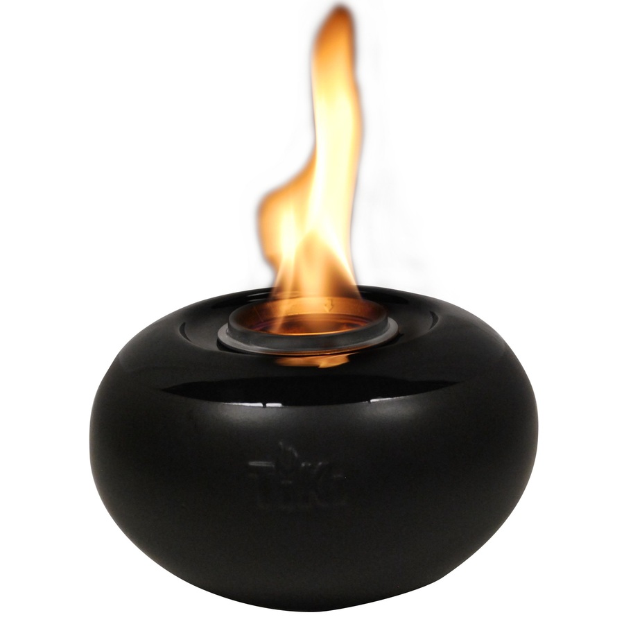 TIKI 4.5 in Outdoor Black Tabletop Torch