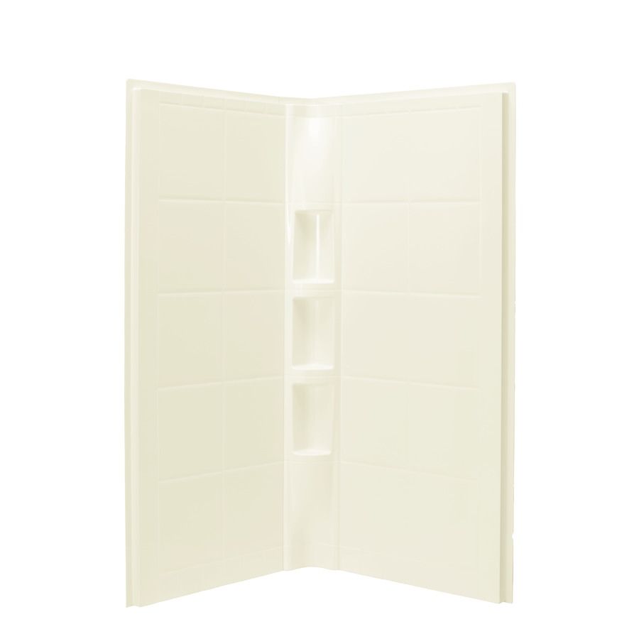 Sterling 40.25 in W x 74.25 in H Vikrell Shower Wall Surround Corner Wall Panel