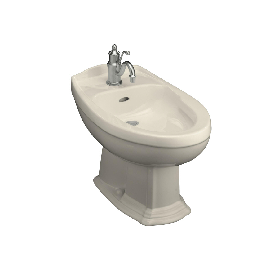 KOHLER Portrait 15 in H Almond Elongated Bidet