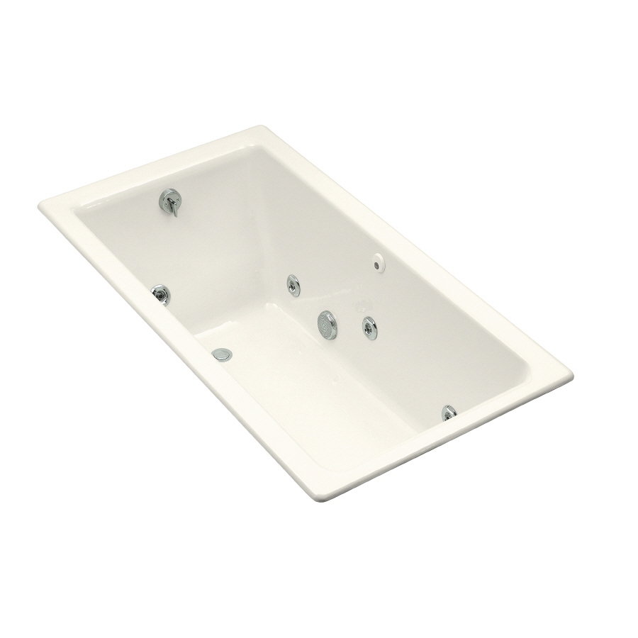 KOHLER 66 in L x 36 in W x 24 in H Rectangular Whirlpool Tub