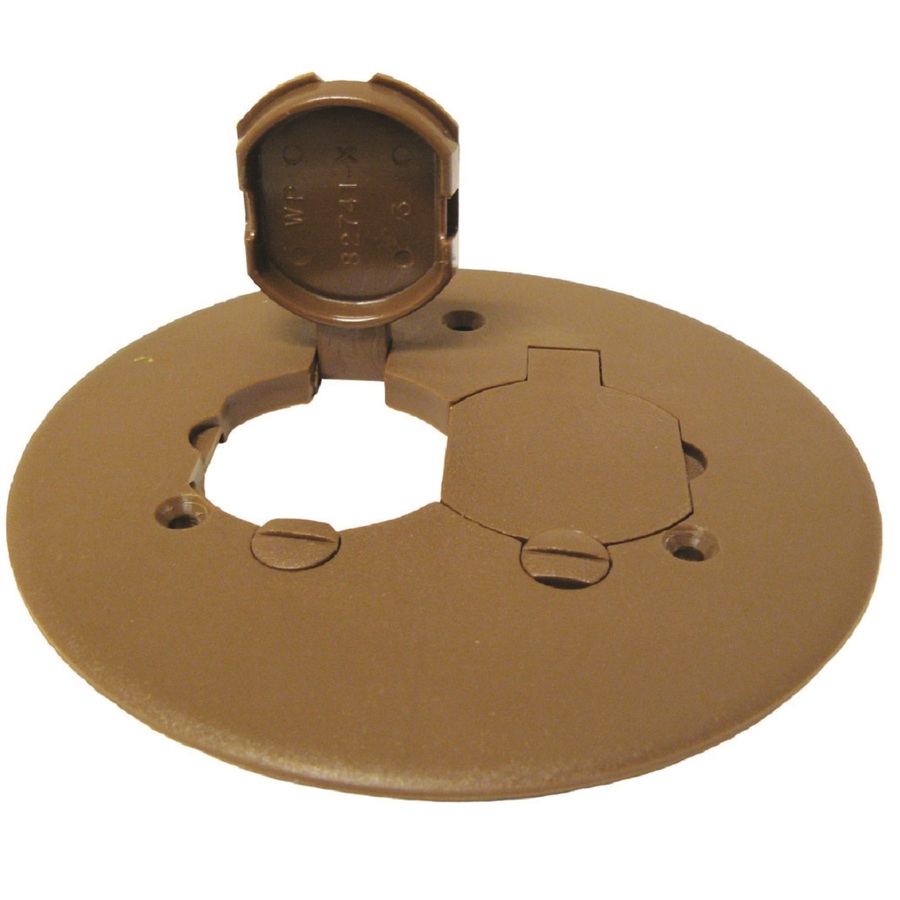 CARLON Round Non Metallic Electrical Box Cover