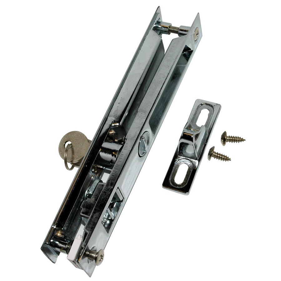 Barton Kramer 6 5/8 in Surface Mounted Sliding Patio Door Handleset