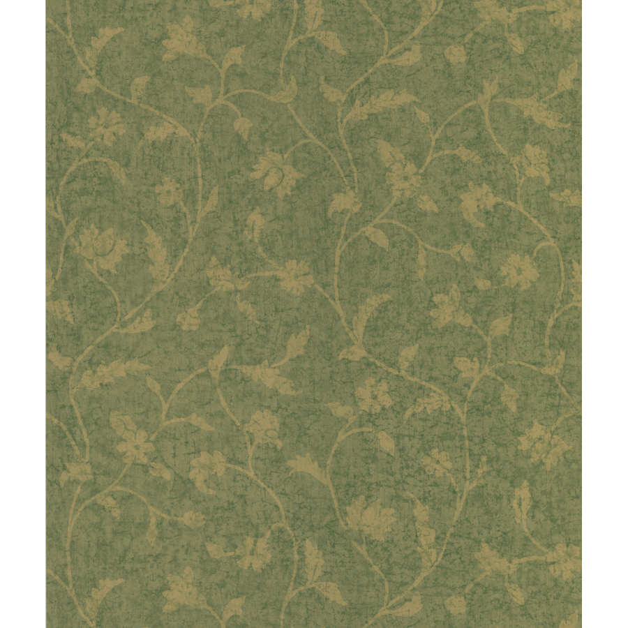 Brewster Wallcovering Batik Floral Trail Wallpaper