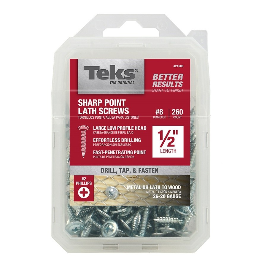 Teks 260 Count #8 Roofing Screws