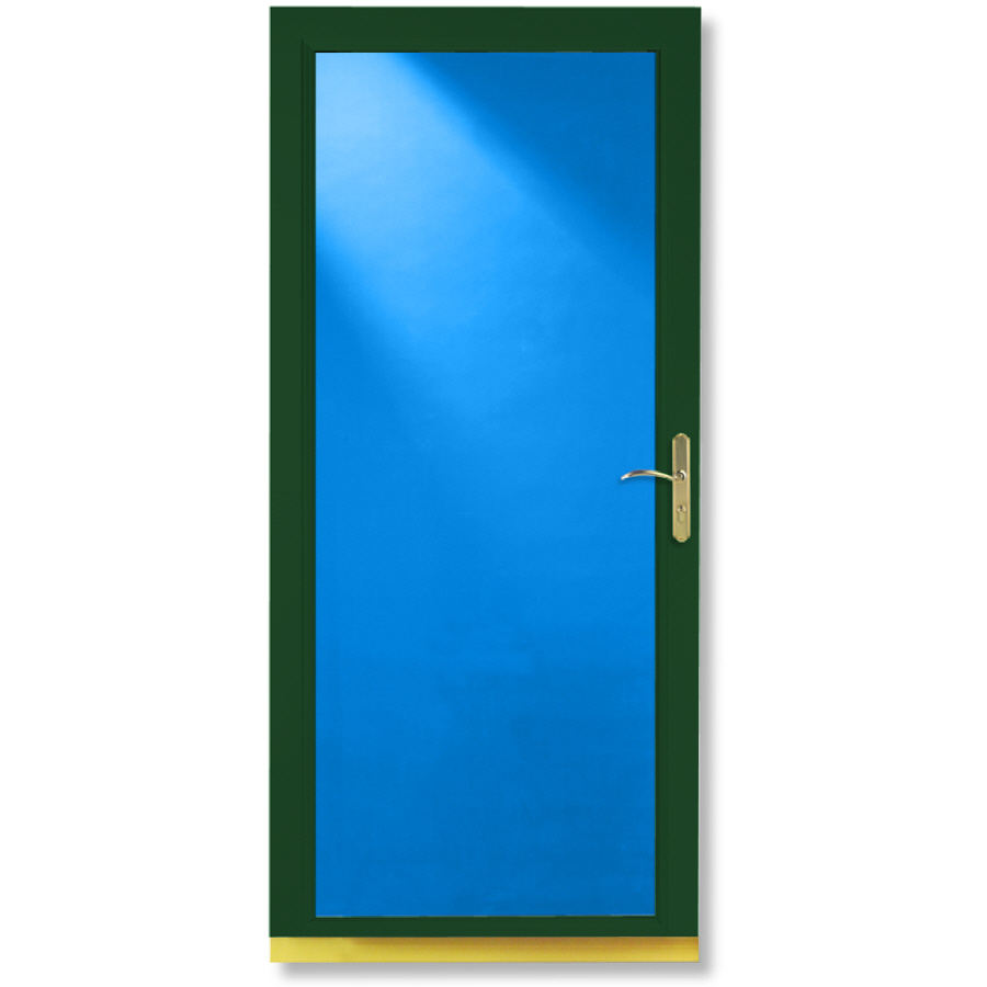 LARSON Green Signature Full View Tempered Glass Storm Door (Common 81 in x 36 in; Actual 80.8 in x 37.62 in)
