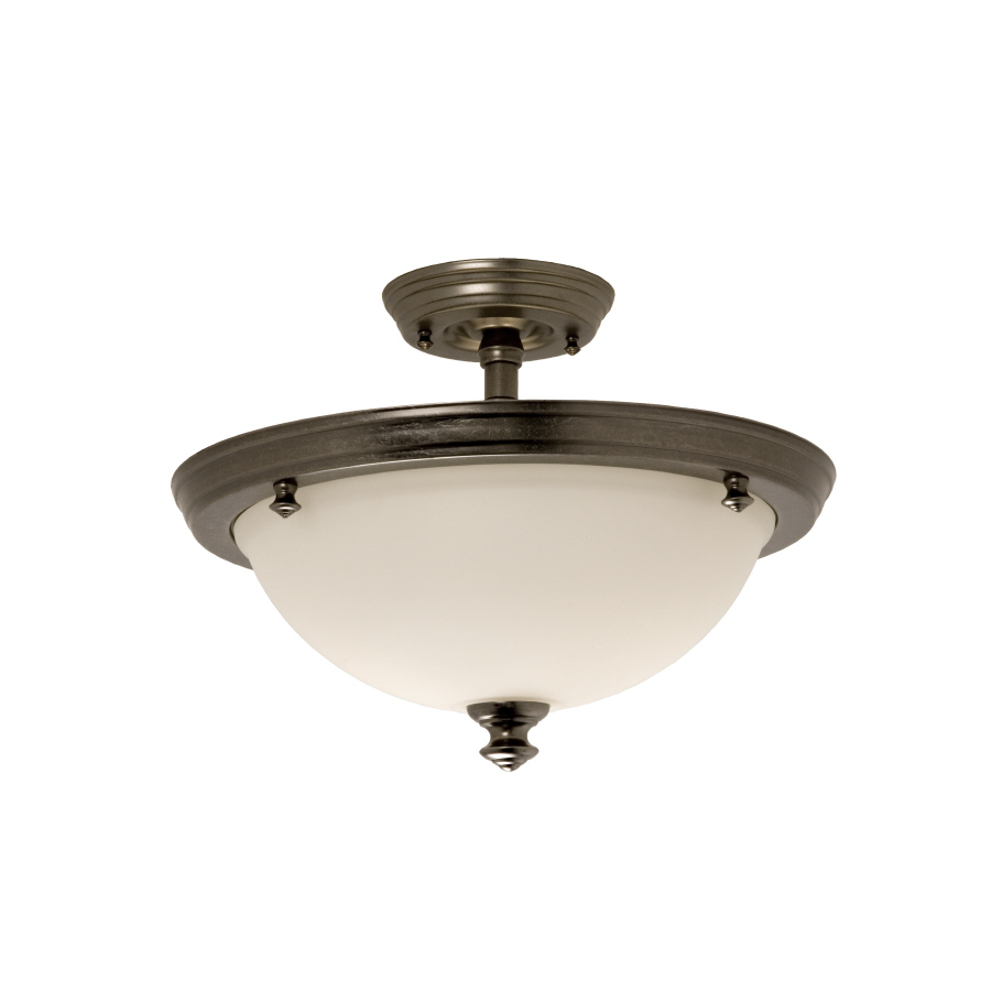 Checkolite International 17 in Semi Flush Mount Ceiling Light