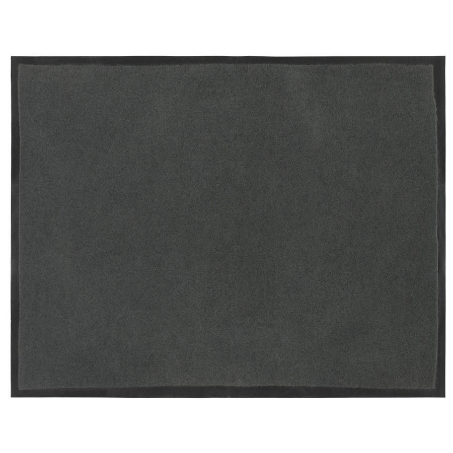 Blue Hawk 36 in x 48 in Volunteer Gray Utility Door Mat