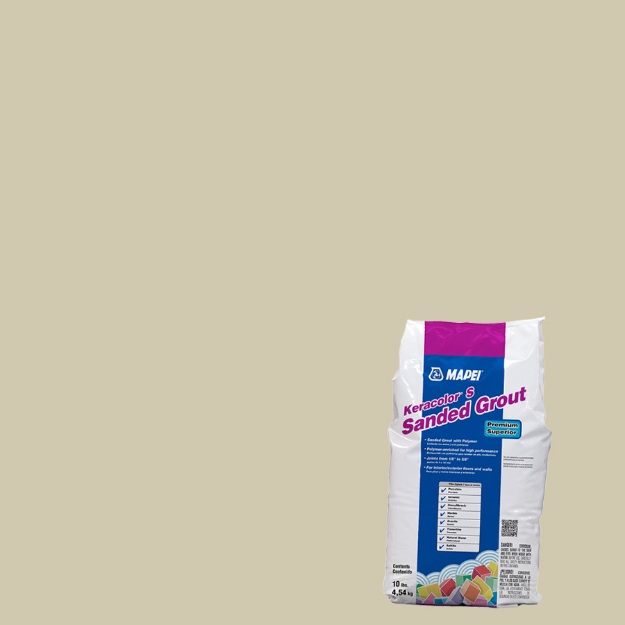 Shop MAPEI 10lbs Straw Sanded Powder Grout at